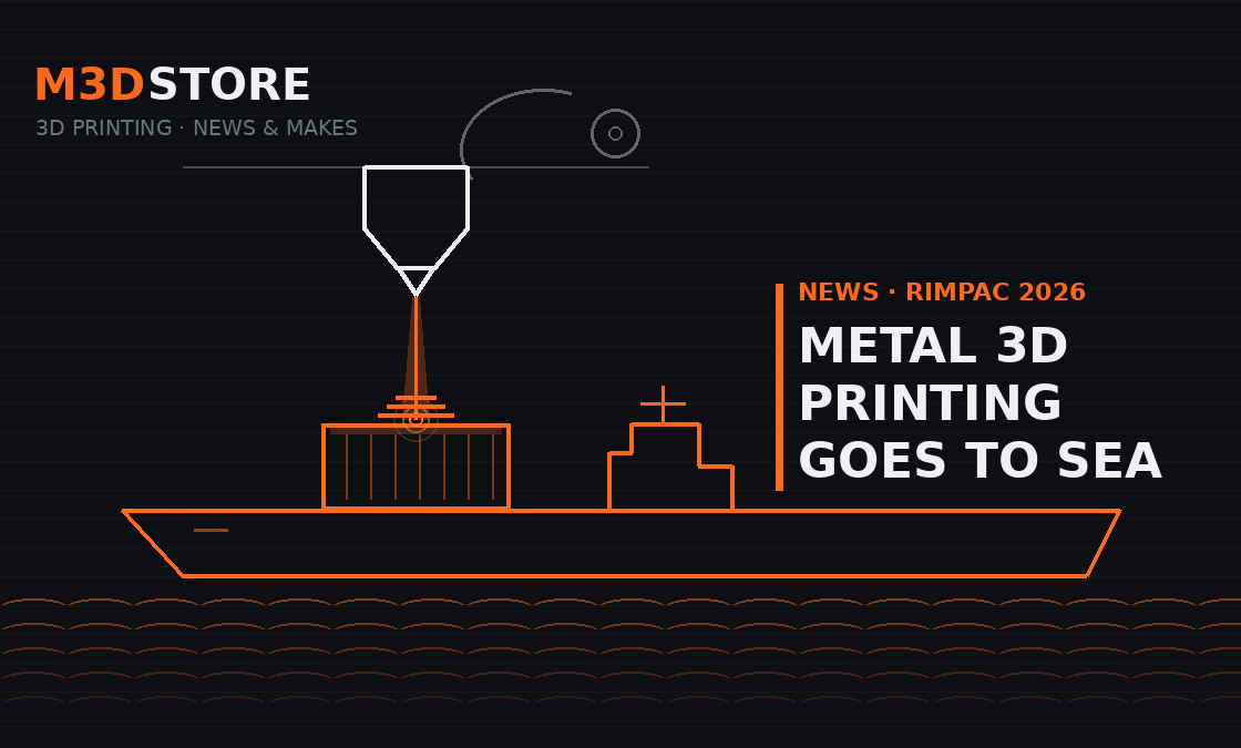 Metal 3D Printing Goes to Sea: US Navy Tests Hybrid Print-and-Mill Container Aboard USS Essex at RIMPAC 2026