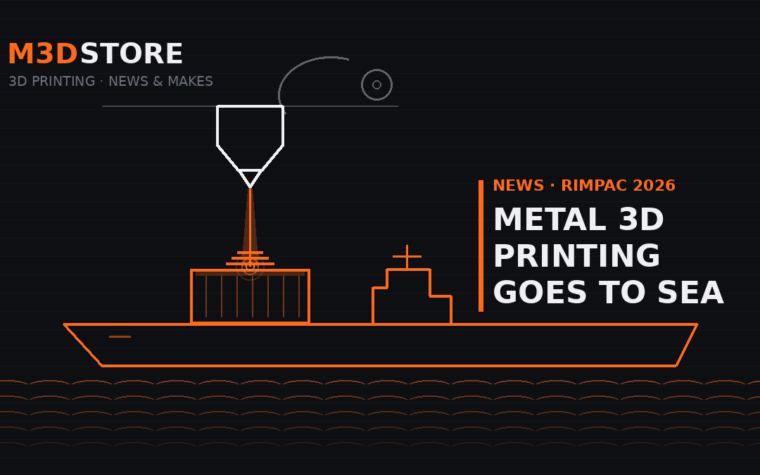 Metal 3D Printing Goes to Sea: US Navy Tests Hybrid Print-and-Mill Container Aboard USS Essex at RIMPAC 2026