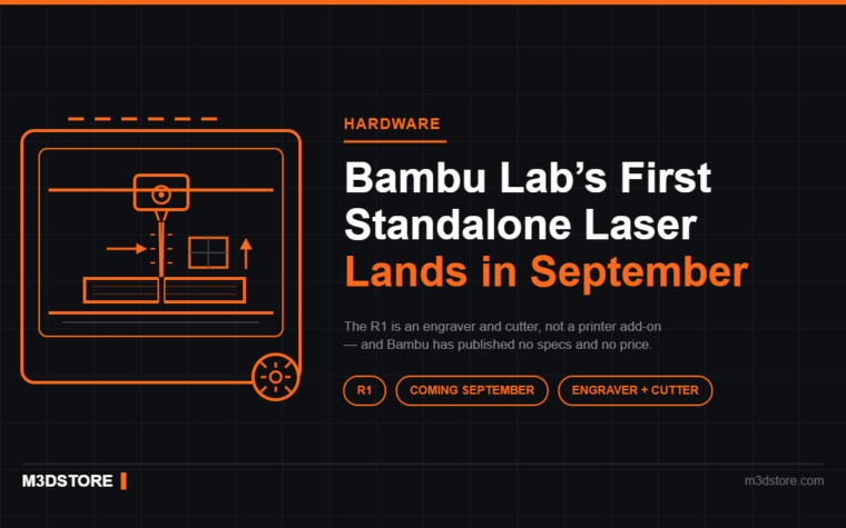 Bambu Lab’s First Standalone Laser Is Coming in September — and That’s Nearly All We Know