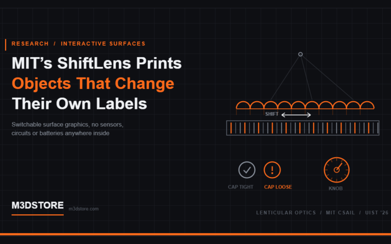 MIT’s ShiftLens Prints Objects That Change Their Own Labels — No Electronics Inside