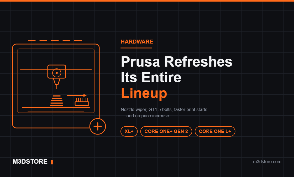 Prusa Just Refreshed Its Entire Lineup — and Didn’t Raise a Single Price