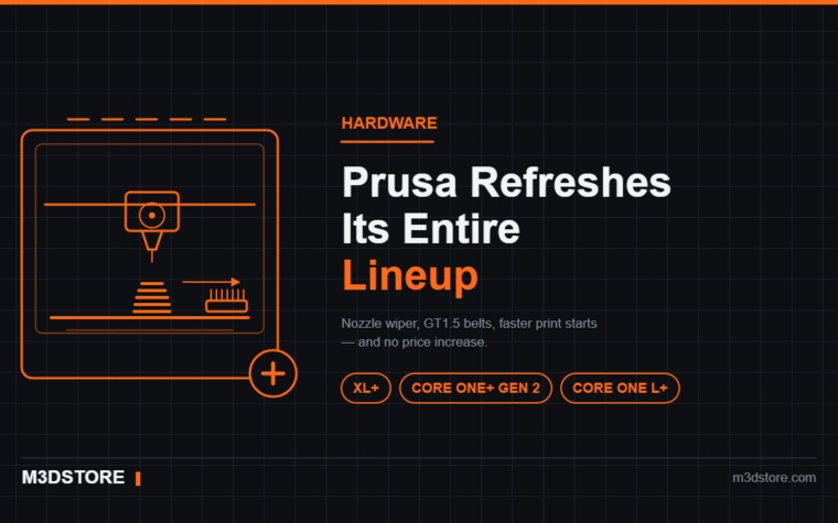 Prusa Just Refreshed Its Entire Lineup — and Didn’t Raise a Single Price